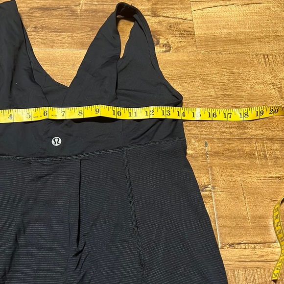 Lululemon TaTa Topper Cinch Waist Striped Tank - Picture 6 of 8